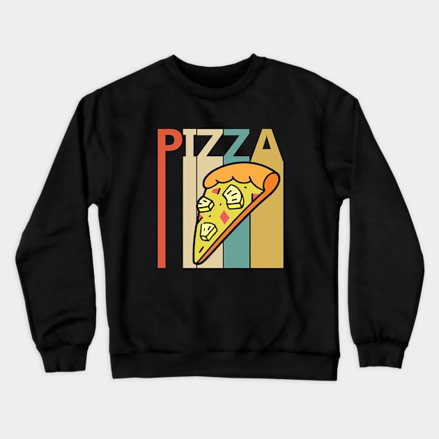 Funny Pineapple pizza lover gift Crewneck Sweatshirt by GWENT